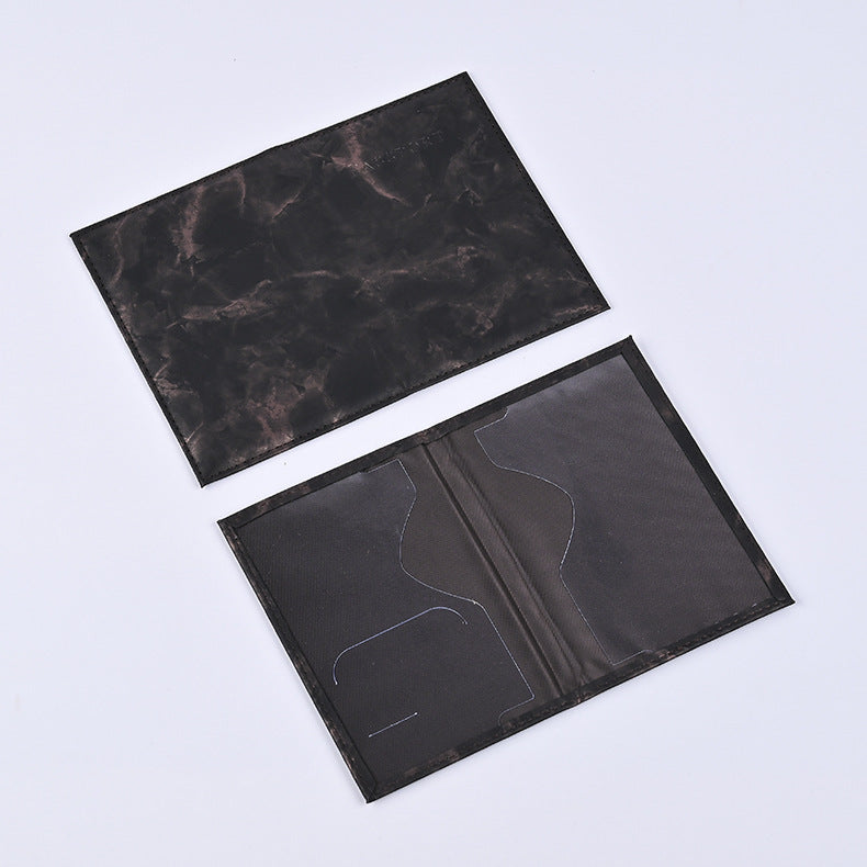Color Changing Leather Passport Cover Marble Id Package