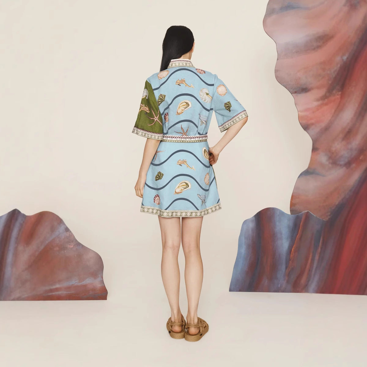 Casual Fashion Linen Shirt Temperament Wild Dresses