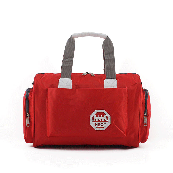 Women's & Men's & Korean Style Large Capacity Hand Hanging Duffel Short Distance Travel Bags