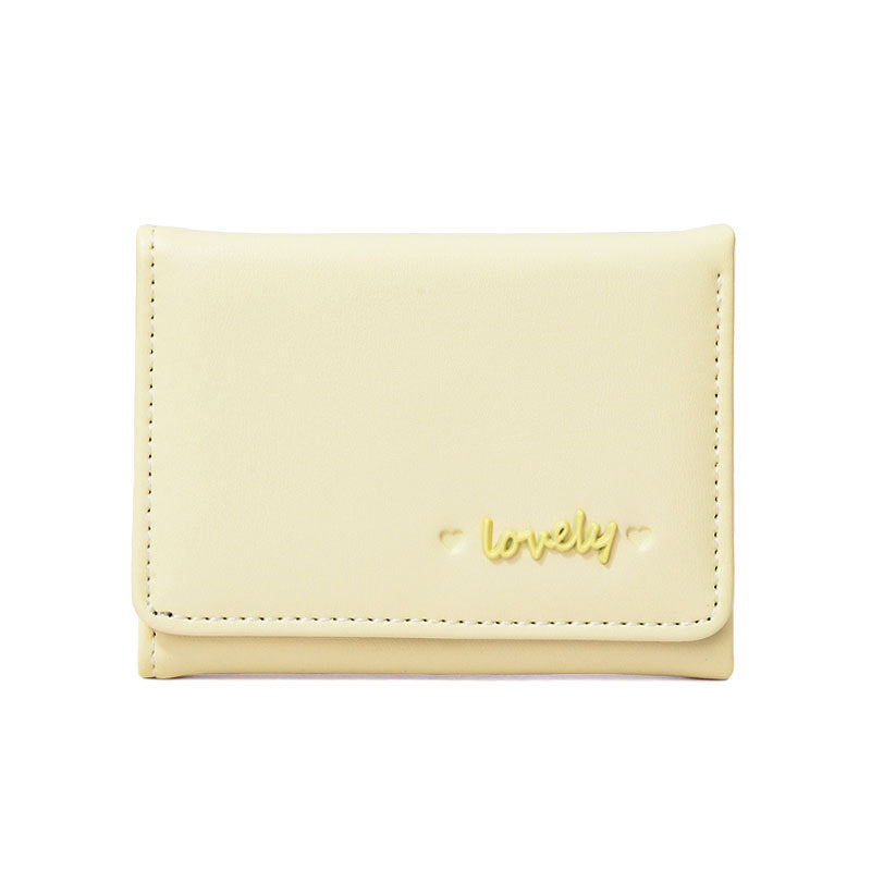 Women's Simple Retro Short Exquisite Cute Ladies Wallets