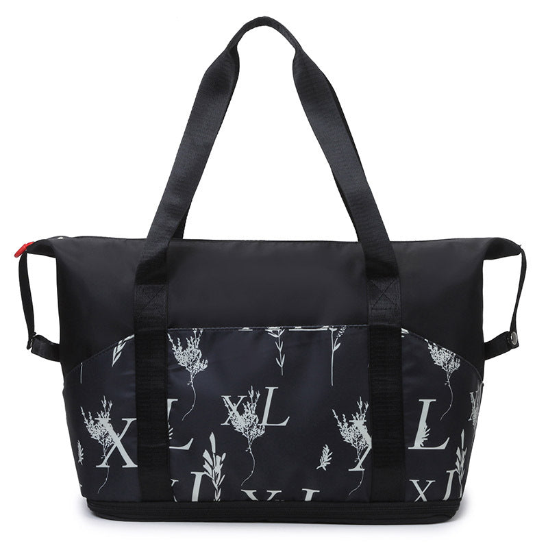 Fitness Contrast Color Check Gymnastic Valise Dry Bags