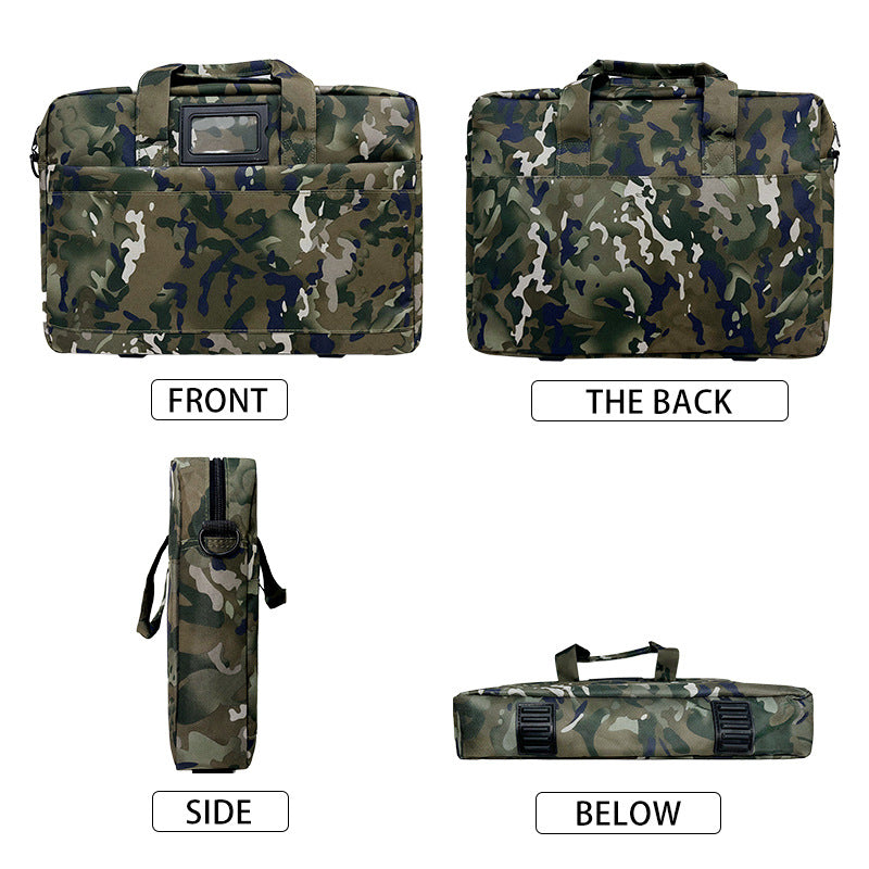 Camouflage Portable File Large Capacity Computer Outdoor Bags