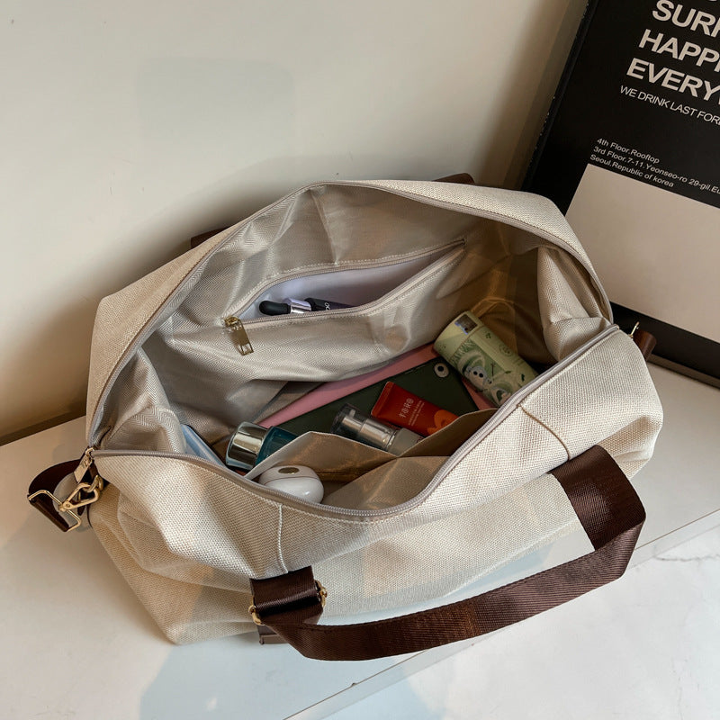 Lightweight Trip Texture Canvas Minimalism Yoga Bags