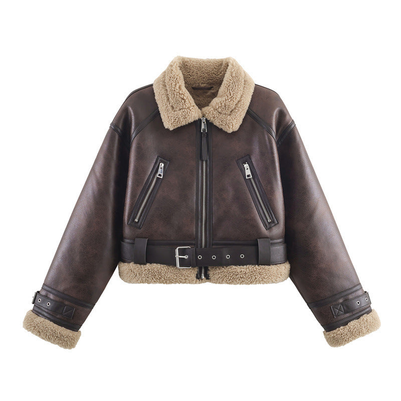 Women's Slouchy Fashion Casual Loose Double-sided Jackets