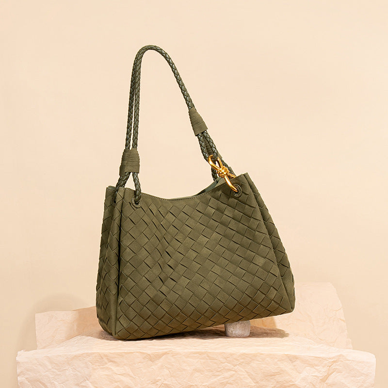 Women's Large Parachute High-grade Light Luxury Suede Bags