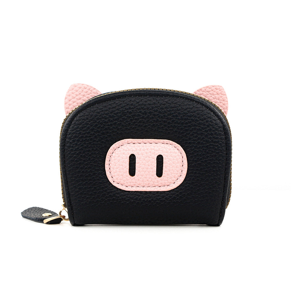 Piggy Certificate Lightweight Organ Cute Multiple Card Holder