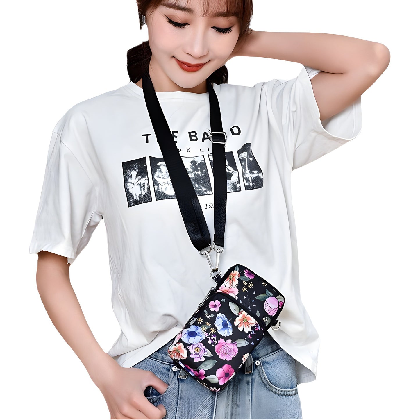 Mobile Female Mini Wrist Change Cute Phone Bags
