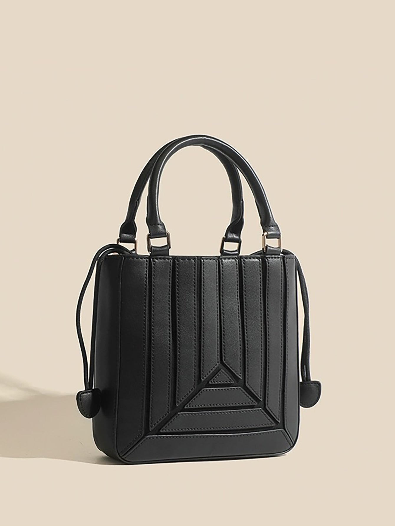 Women's Design High-grade Contrast Color Pleated Fashion Handbags