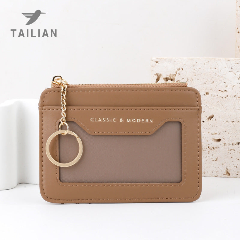 Korean Style Minimalist Thin Multiple Slots Card Holder