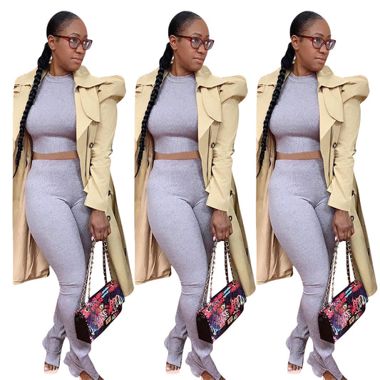 Women's Pure Color Casual Long Trench Wear Coats
