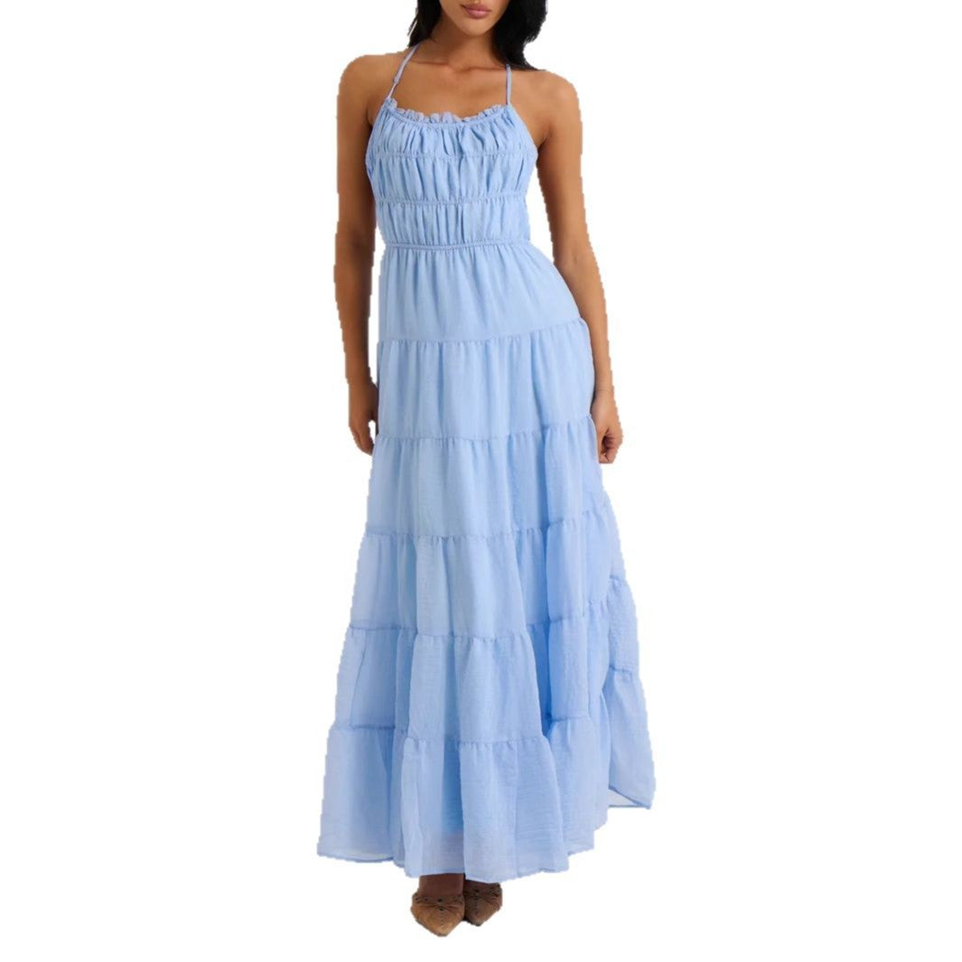 Women's Holiday Casual Style Sexy Halter For Dress