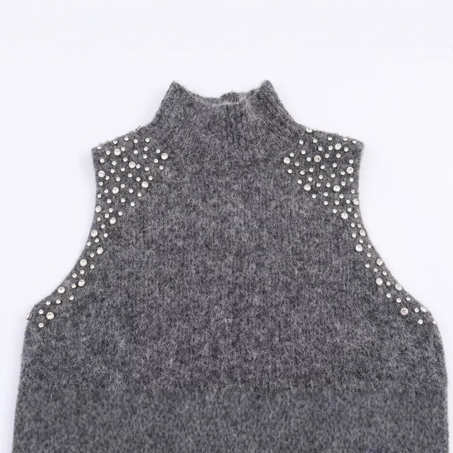 Women's Creative Wool Blend Jewelry Beaded Tops