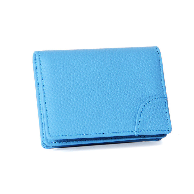 Light-weight Thin Simple Large Capacity Certificate Card Holder