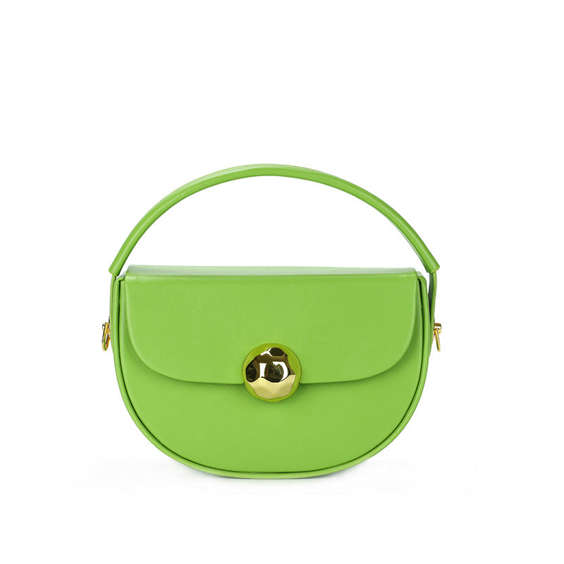 Women's Motorcycle Alligator Print Stitching Underarm Simple Handbags