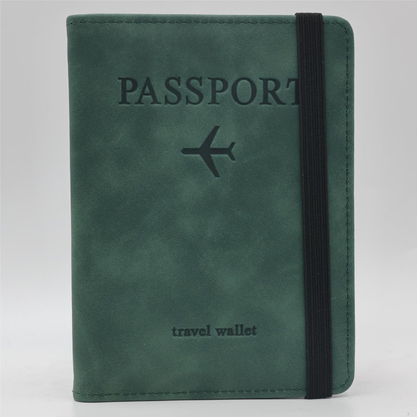 Cover Document Portable Lightweight Leather Clutch Id Package