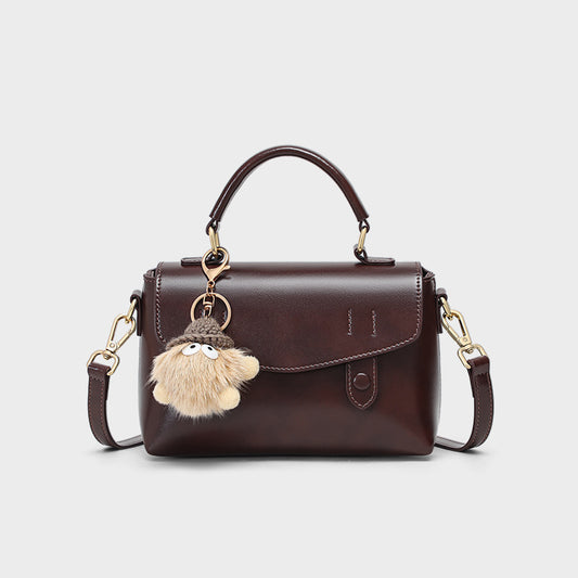 Classic Women's Genuine Leather High Sense Crossbody Bags