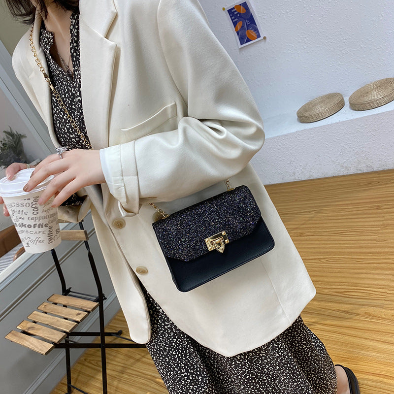 Women's Unique Mini Versatile Sequined Chain Crossbody Bags