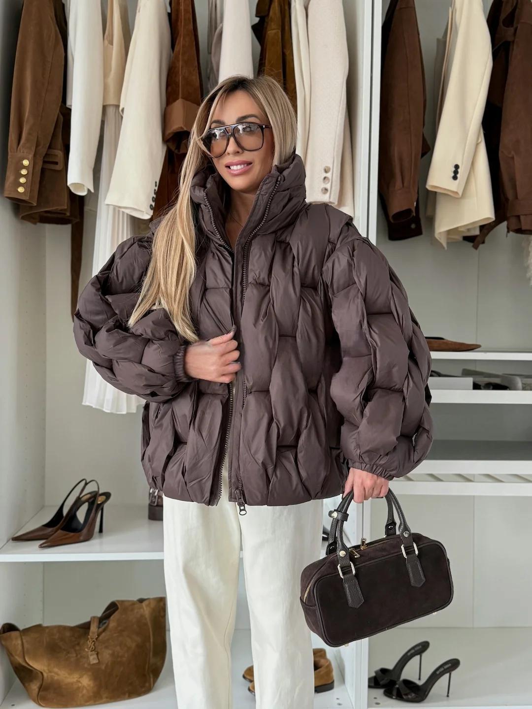 Women's Charming Russian Down Cotton Warm Coats