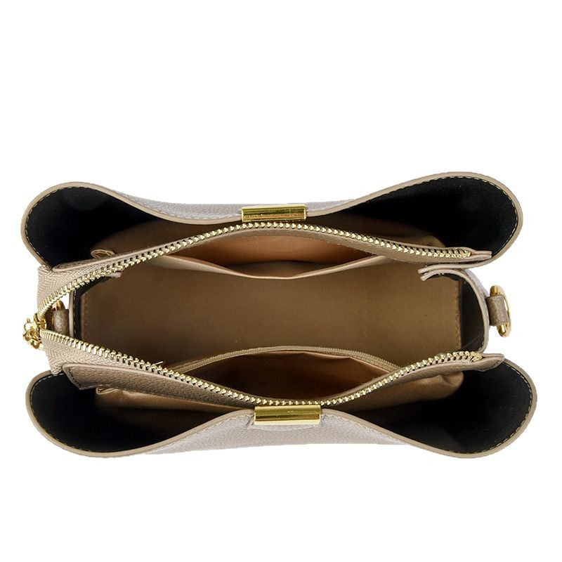 Women's Pattern Kangaroo High-grade Genuine Doctor Small Square Bags