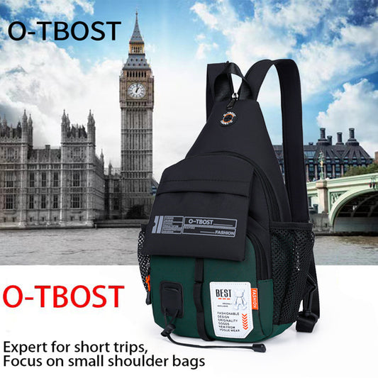 Men's Stylish Versatile Large Capacity Shoulders One Men's Shoulder Bags