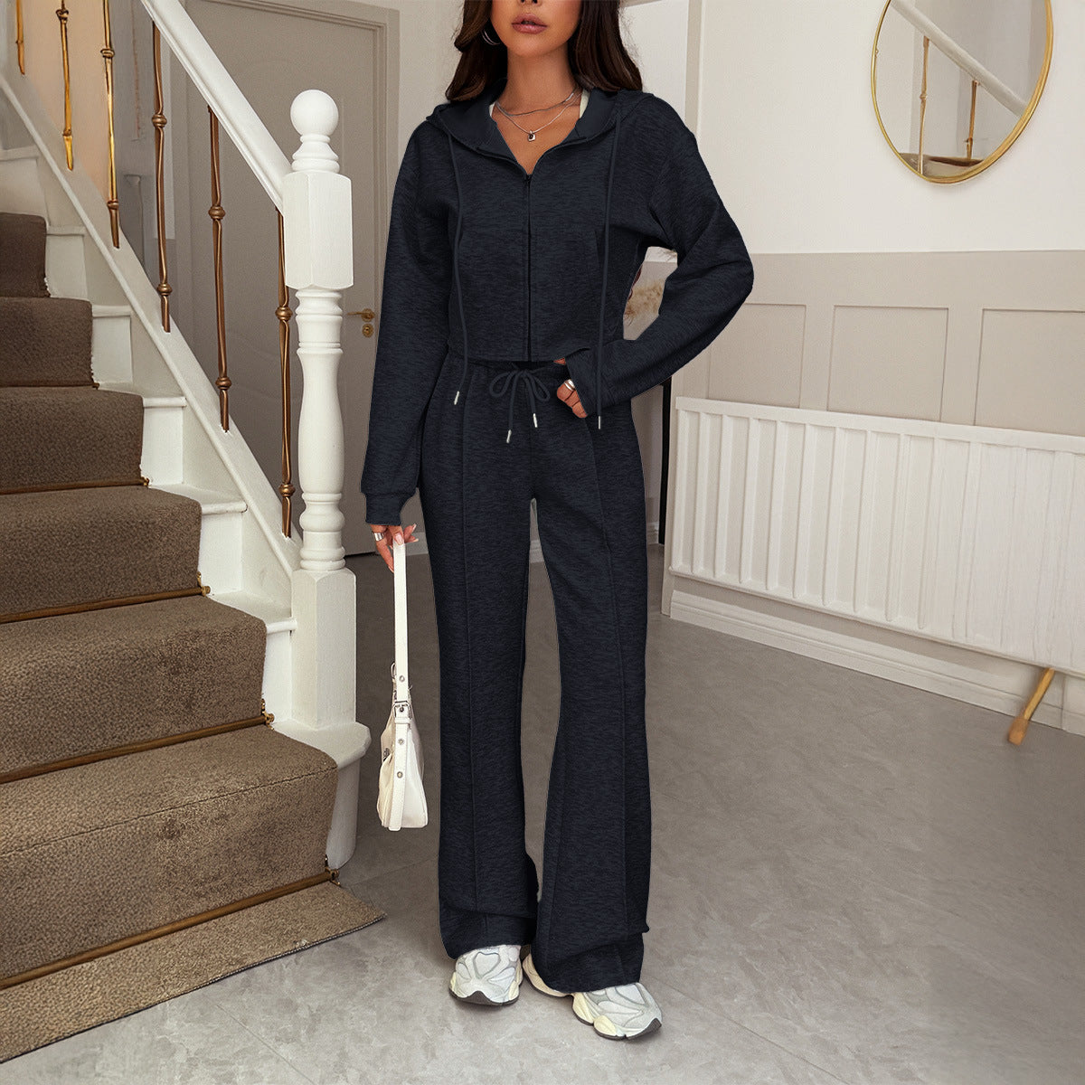 Creative Women's Leisure Vacation With Cap Fashion Casual Suit