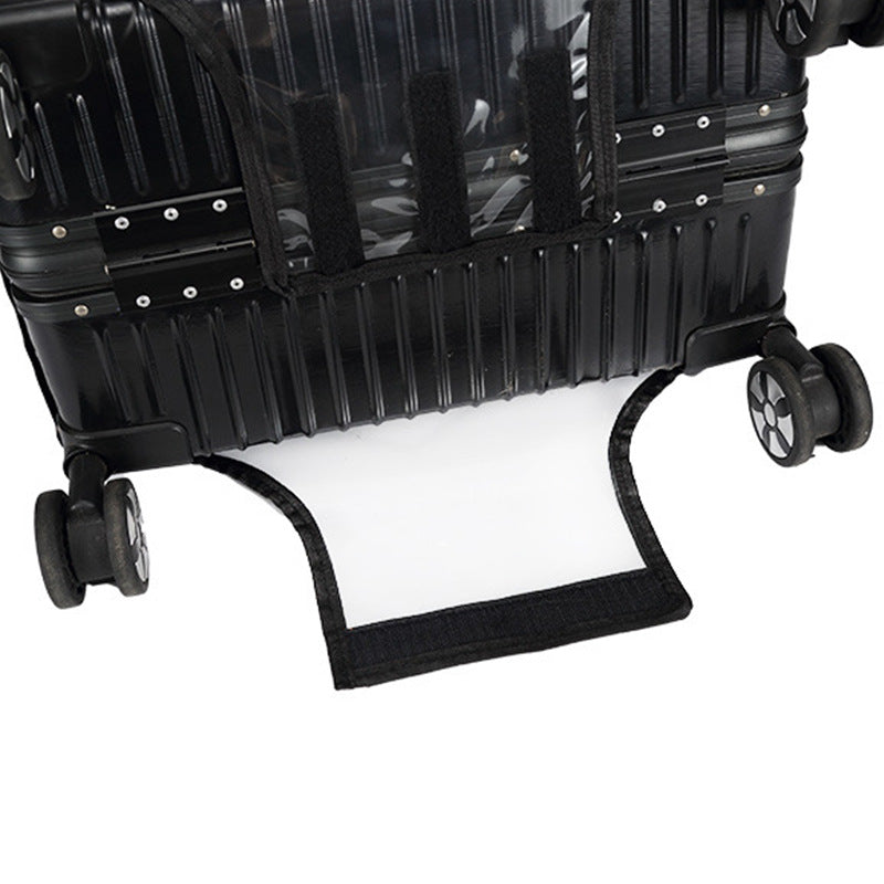 Cover Protective Transparent Suitcase Horizontal Dustproof Travel Bags