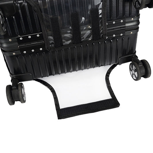 Cover Protective Transparent Suitcase Horizontal Dustproof Travel Bags
