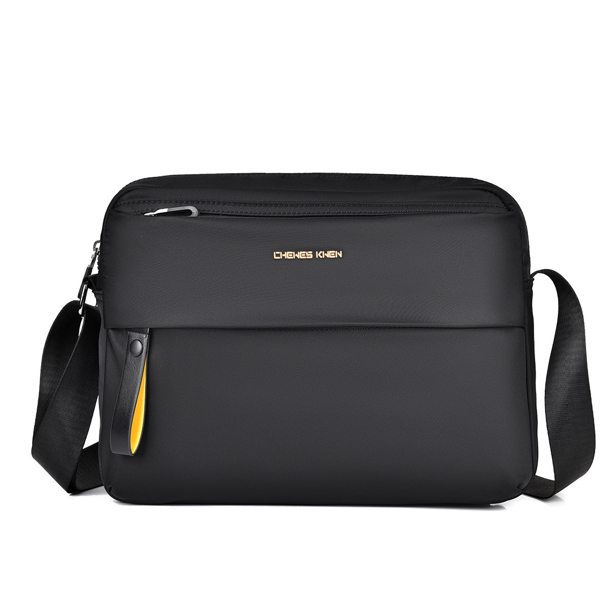Men's Solid Color Large Capacity Commuter Storage Men's Shoulder Bags
