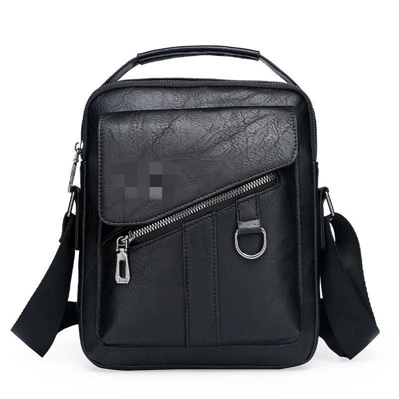 Men's Beautiful Retro Portable Soft Leather Bags