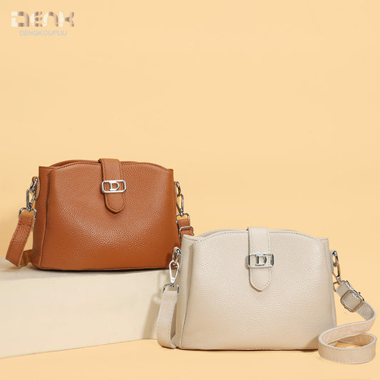 Beautiful Women's Genuine Leather Fashion First Shoulder Bags
