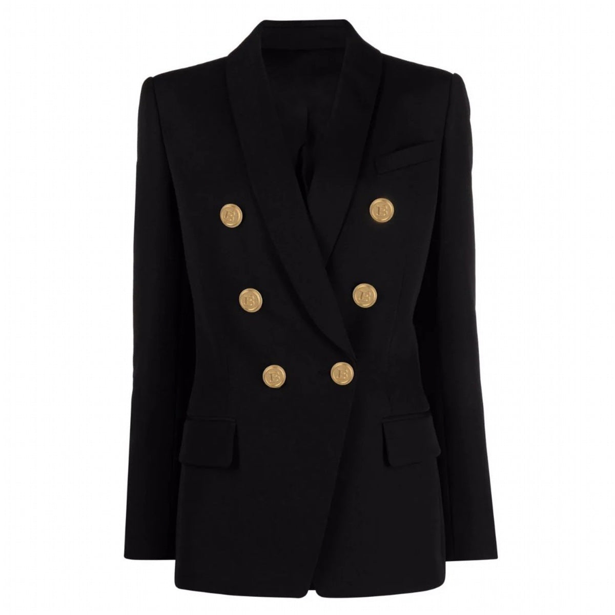 Women's Senior Classic Green Collar High Quality Blazers