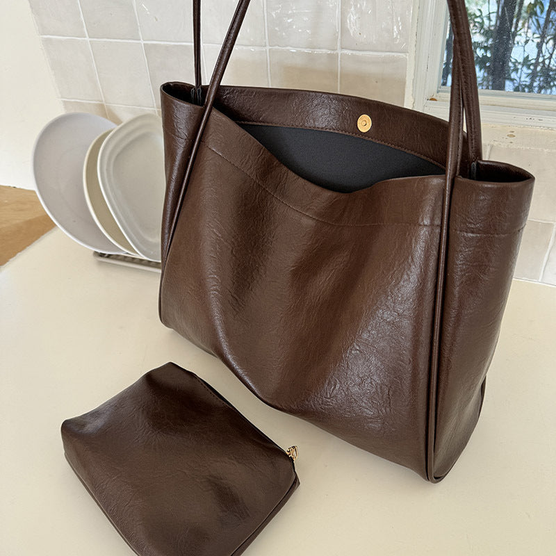 Large Capacity Female Fashion Class Commuter Tote Bags