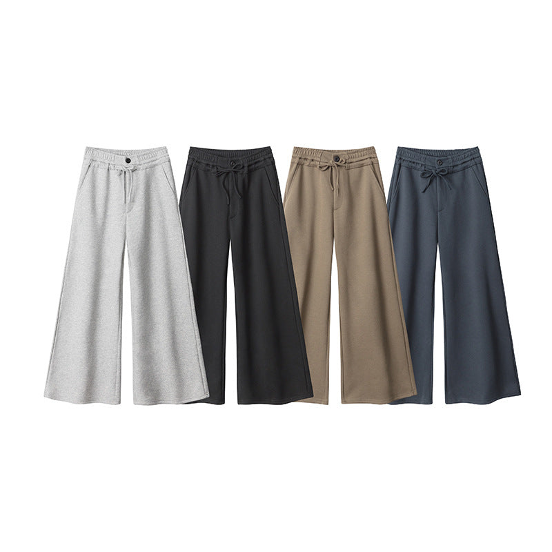 Women's Summer Long Mop Sports Trousers With An Waist Pants