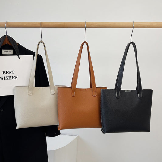 Women's Color Elegant Large Fashionable Capacity Handmade Shoulder Bags