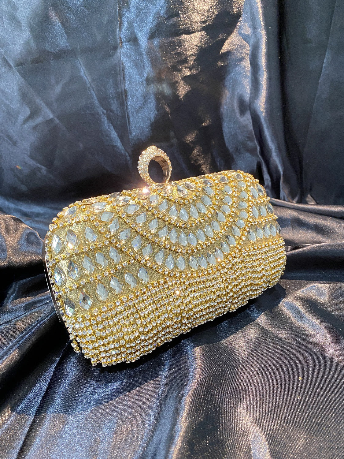 Rhinestone Tassel Knot Wedding Clothes Birthday Evening Bags