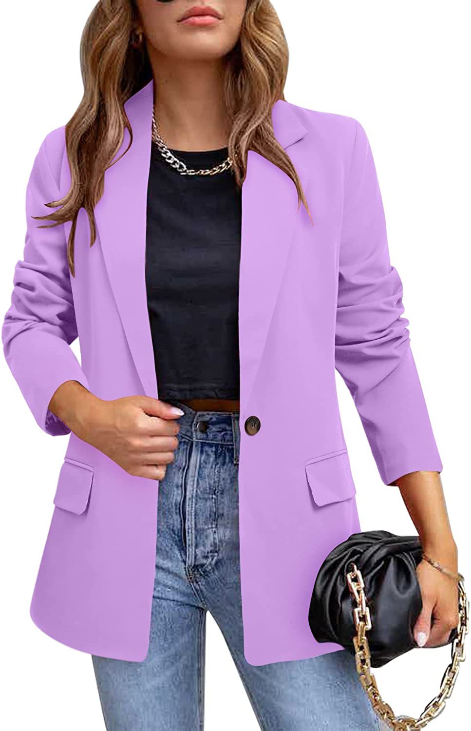 Women's Fashionable Spring Style Elegant Spandex Long-sleeved Suits