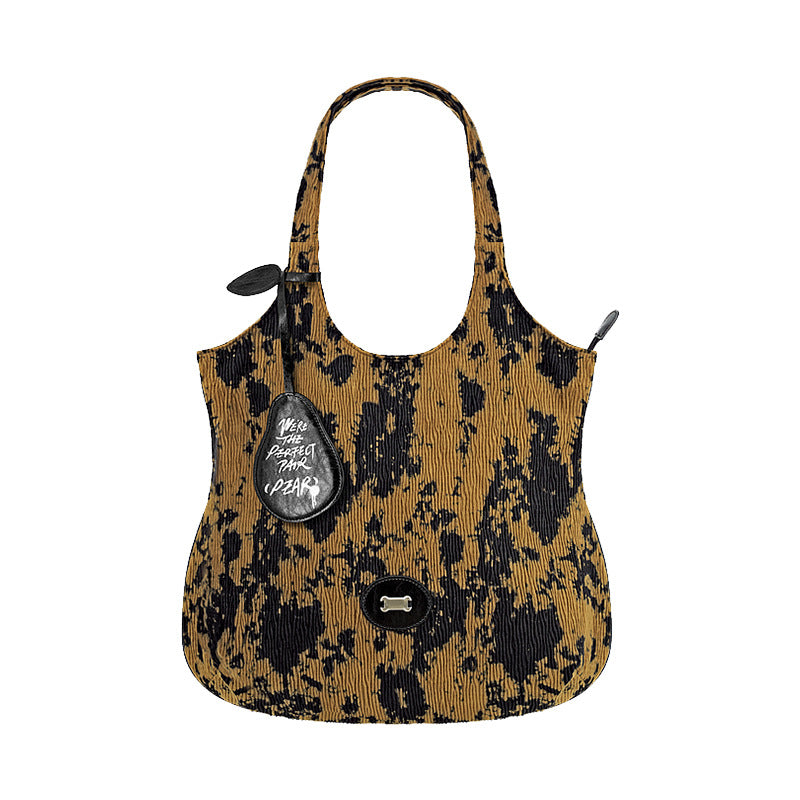 Pear Large Capacity Suede Female Commute Tote Bags