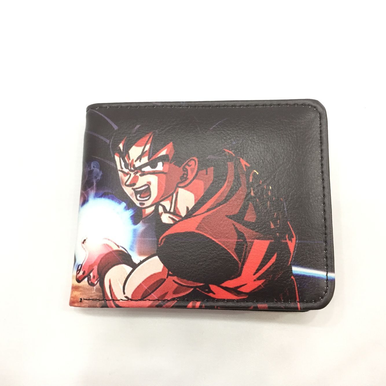 Dragon Ball Short Fold Super Leather Ladies Wallets