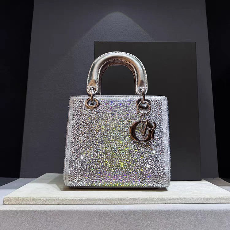 Beautiful Women's Light Luxury Rhinestone Diana Handbags