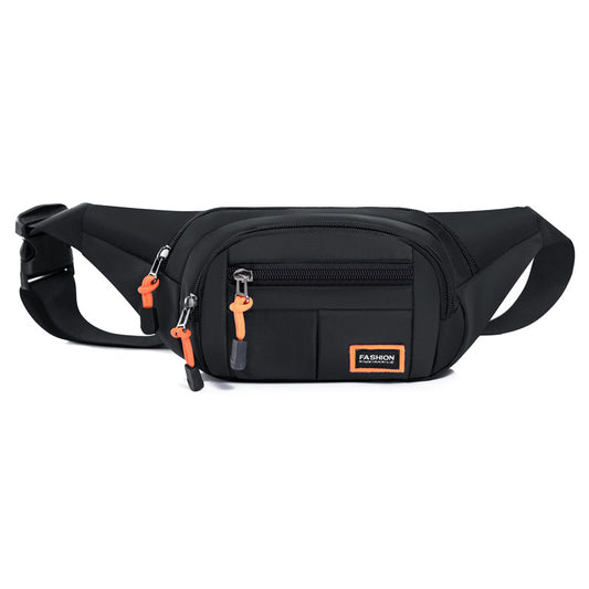 Men's Large Capacity Fashion Simple Cash Men's Waist Packs