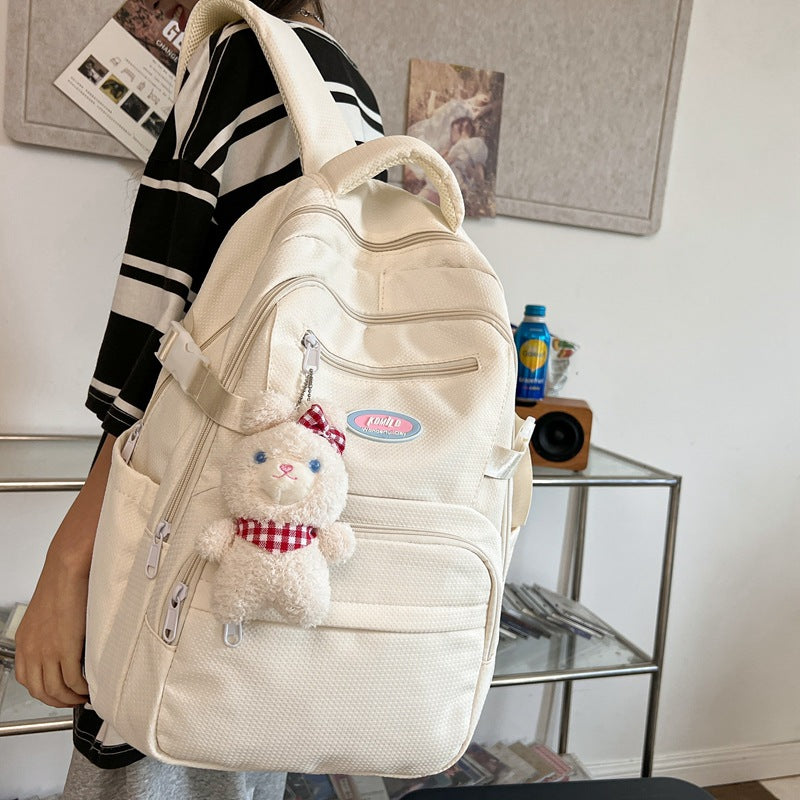 Female Korean College High Junior Large Middle School Students' Schoolbags