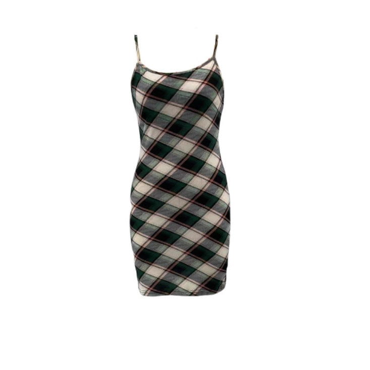Fashion Bowknot Plaid Two-piece Knitted Dress Suits