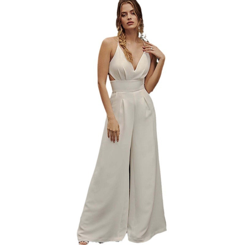 Graceful Sleeveless Brace Skinny Sheath Backless Dress