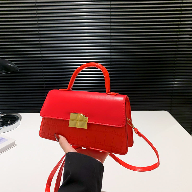 Women's Fashion Simple Elegant Style Stone Pattern Bags