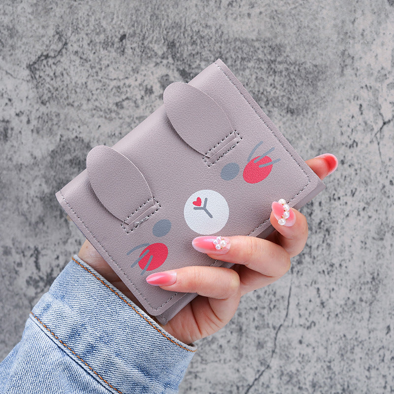 Women's Korean Short Creative Fashion Simple Ladies Wallets