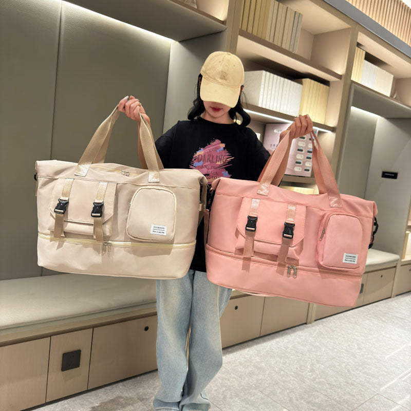 Women's Capacity Independent Shoe Warehouse Simple Portable Bags