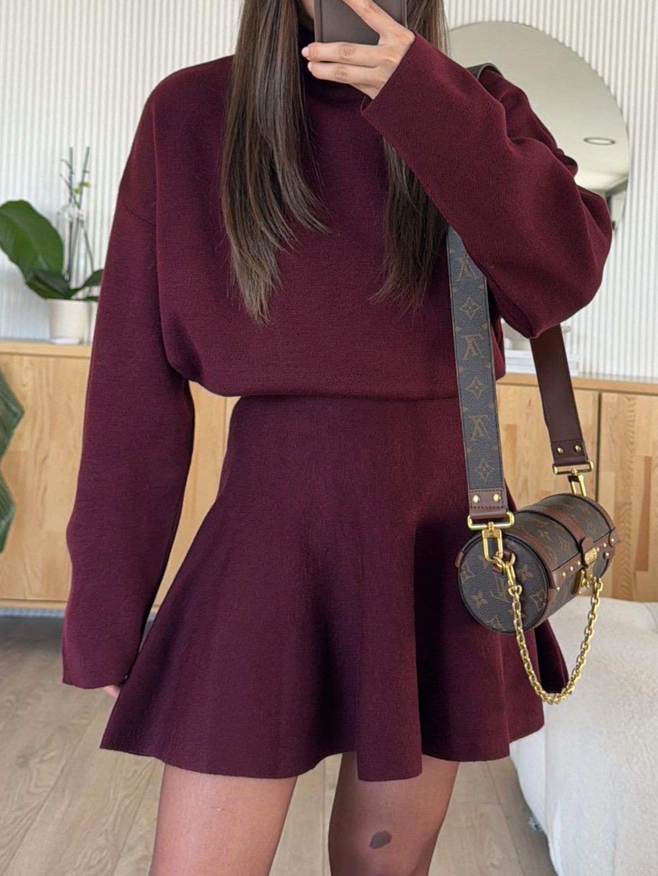 Women's Casual Vacation Style Long Sleeve Dress Suits
