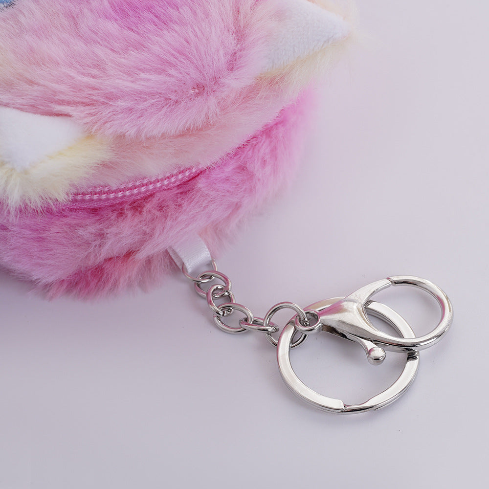 Heart Plush Mini Korean Style Fresh Children's Coin Purse