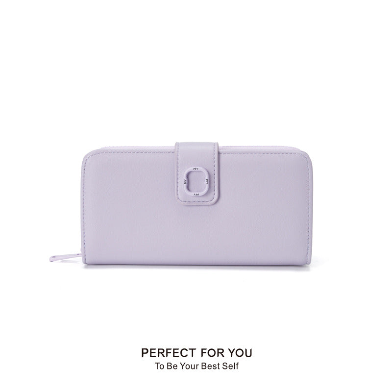 Women's Fashion Simple High Sense Multiple Slots Ladies Wallets