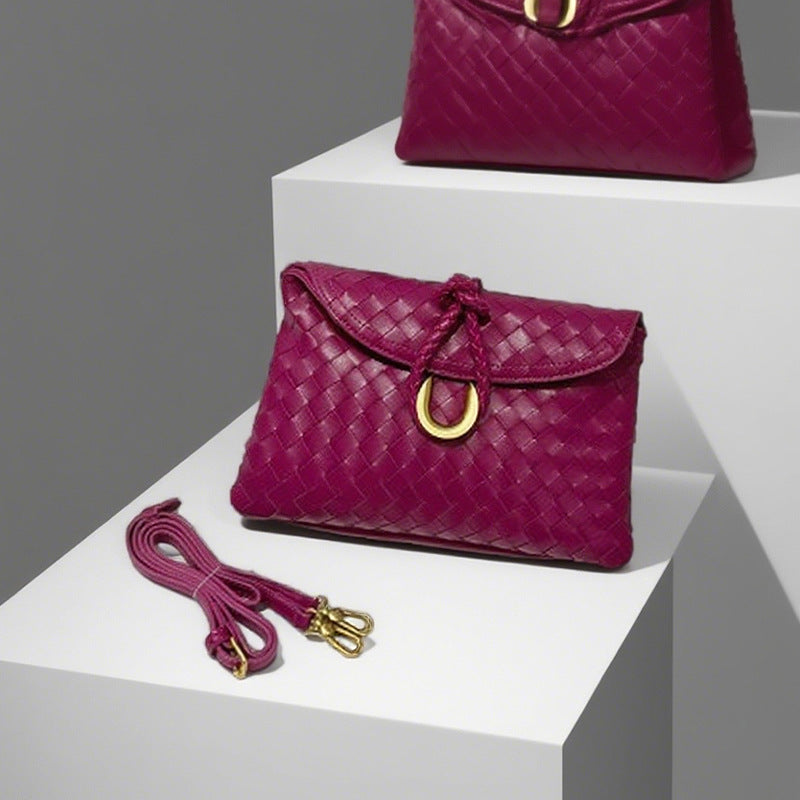 Strictly Selected Hand-woven Envelope Clutch Large Small Square Bags